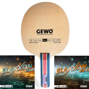 Ракетка для настільного тенісу Gewo Allround Classic, Elaxxon 50.0 + 45.0 ST (1163900001) - фото 