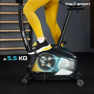 Велотренажер Trex Sport TX-400MB Reck магнітний чорно-білий (TX-400MB) - фото 111851