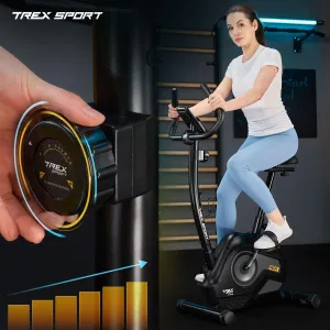 Велотренажер Trex Sport TX-400MB RECK магнітний сірий (TX-400MB) - фото 111863