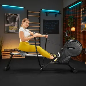 Гребний тренажер Trex Sport APRON TX-880RM аеромагнітний чорний (TX-880RM) - фото 111960