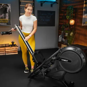 Гребний тренажер Trex Sport APRON TX-880RM аеромагнітний чорний (TX-880RM) - фото 111974