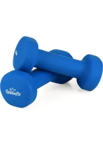 Гантелі для фітнесу Queenfit 2х1,5кг світло-синій (QF-2x1.5-BS) - фото 