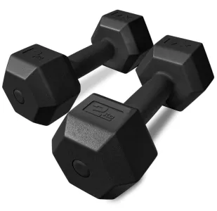 Гантелі для фітнесу TREX Sport TX-002CD 2x2кг (TX-002CD) - фото 