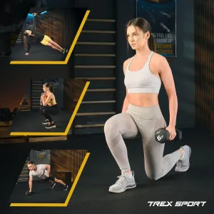 Гантелі неопренові TREX Sport TX-010VD 2x1кг (TX-010VD) - фото 112187