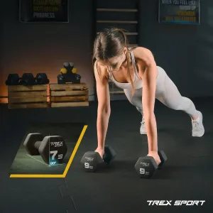 Гантелі неопренові TREX Sport TX-010VD 2x1кг (TX-010VD) - фото 112190