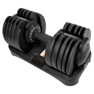 Гантель Cornix з регульованою вагою 2.5-24 кг XR-0405 Black (XR-0405) - фото 