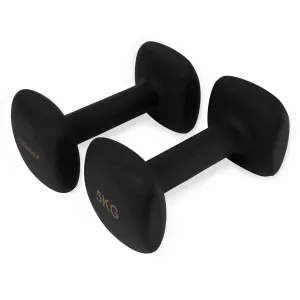 Гантелі вінілові Cornix Square 2 x 5 кг XR-0410 Black (XR-0410) - фото 112798