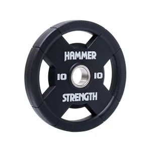 Диск олімпійський уретановий Hammer Strength 10 кг - фото 