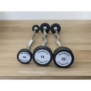 Набір вигнутих фіксованих штанг крок 5 вага 270 кг Technogym - фото 113215
