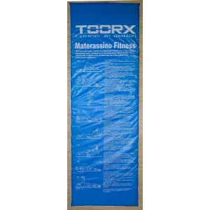 Килимок спортивний Toorx Padded Exercise 181 х 60 х 2,5 см Blu/Rosso (MAT-GE) - фото 114140