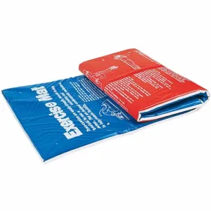 Килимок спортивний Toorx Padded Exercise 181 х 60 х 2,5 см Blu/Rosso (MAT-GE) - фото 