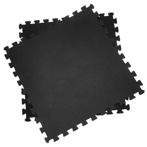 Килимок пазл Toorx Interlocking 4 елементи 61 х 61 х 1,2 см Antracite (MAT-60) - фото 114149