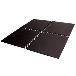 Килимок пазл Toorx Interlocking 4 елементи 61 х 61 х 1,2 см Antracite (MAT-60) - фото 