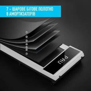 Бігова доріжка EnergyFIT EF-Х512NS white - фото 114213