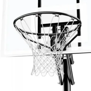 Баскетбольна мобільна стійка Spalding Silver In-Ground 44" 881596CN - фото 114236