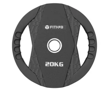 Диск обгумований Fithub 20 кг - фото 114278