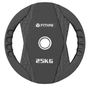 Диск обгумований Fithub 25 кг - фото 114279