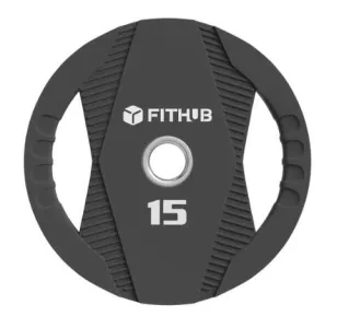 Диск уретановий Fithub 15 кг - фото 