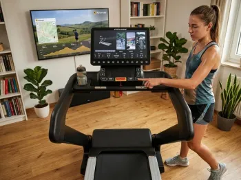 Бігова доріжка FitLogic T581A Mirror - фото 8
