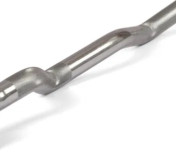 Гриф для штанги Toorx Max 300 Kg EZ curl 120 см 50 мм (BCO-120) - фото 114565