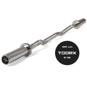 Гриф для штанги Toorx Max 300 Kg EZ curl 120 см 50 мм (BCO-120) - фото 