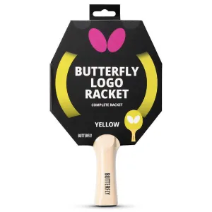 Ракетка для настільного тенісу Butterfly Logo Yellow FL (6017873502) - фото 114607