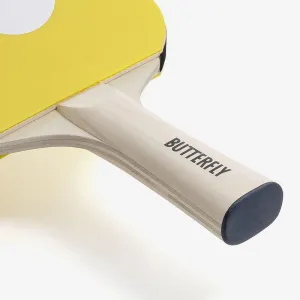 Ракетка для настільного тенісу Butterfly Logo Yellow FL (6017873502) - фото 114608