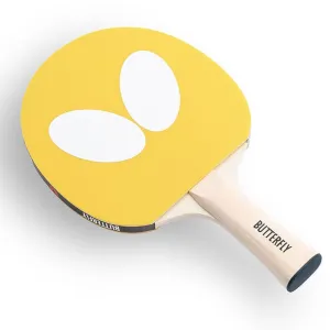 Ракетка для настільного тенісу Butterfly Logo Yellow FL (6017873502) - фото 