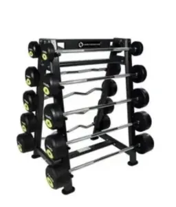 Професійна стійка Hammer Strength FF71O1C + Набір штанг 10-30 кг (10 шт) - фото 