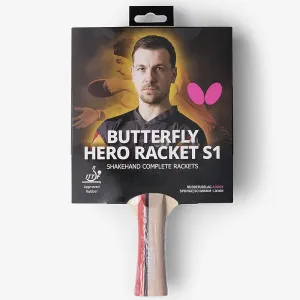 Ракетка для настільного тенісу Butterfly HERO Racket S1 Timo Boll (6251710002) - фото 