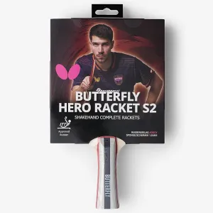Ракетка для настільного тенісу Butterfly HERO Racket S2 Patrick Franziska (6251720002) - фото 