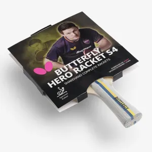 Ракетка для настільного тенісу Butterfly HERO Racket S4 Kristian Karlsson (6251740002) - фото 5