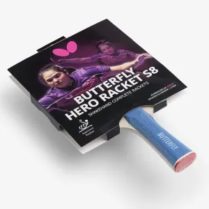 Ракетка для настільного тенісу Butterfly HERO Racket S8 Adriana Díaz (6251780002) - фото 5