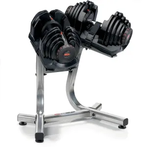 Гантелі набірні HMS SR80 4–40кг + стійка + лавка Bowflex - фото 1