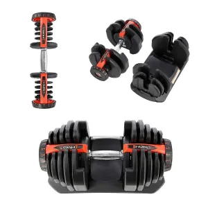 Гантелі набірні HMS SR80 4–40кг + стійка + лавка Bowflex - фото 2