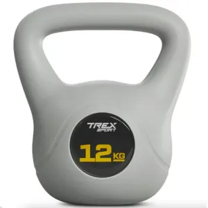 Гиря вінілова 12кг Trex Sport TX-012CKB - фото 