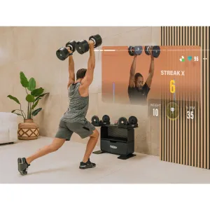 Регульовані гантелі 2-24 кг Technogym Connected Dumbbells з підставкою (523558) - фото 3