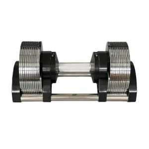 Гантель набірна 3-24 кг Generation Fitness GF3-24kg (хром) (523184) - фото 