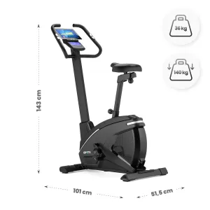 Велотренажер Gymtek XB2600 електромагнітний сріблястий - фото 16