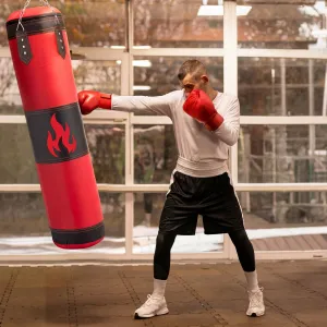 Боксерський мішок з рукавицями та кріпленням Outtec Core Combat - фото 6