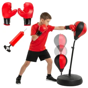 Детский боксерский набор Outtec Power Punch Junior с грушей на стойке 78-120см