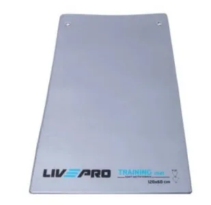 Килимок для фітнесу з люверсами LIVEPRO LP8220/GY - фото 1