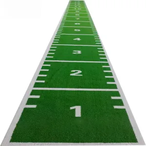 Спринтерська тренувальна доріжка WCG Turf 15 мм з розміткою, штучна трава, 1×12 м (W-SM15-1X12) - фото 2