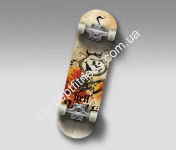 Міні-скейтборд CK Hellboy Jr - фото 3155
