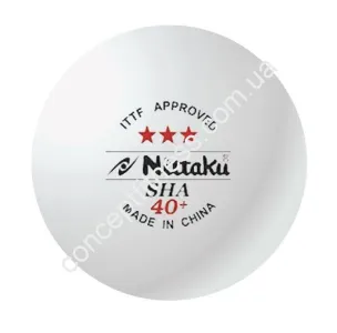 М'ячі Nittaku 3star 40+ Plastic ITTF - фото 3944