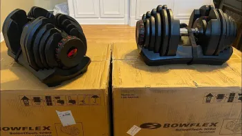 Селекторні гантелі SelectTech 1090 Dumbbells  (від 4 до 41 кг) пара - фото 65726
