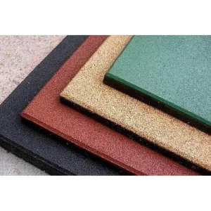 Плитка гумова UkrGuma Eco Standard 490x490x40мм - фото 