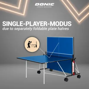 Тенісний стіл Donic Indoor Roller Fun / синій - фото 102929