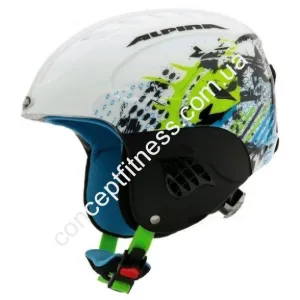 Шолом гірськолижний Alpina Carat white-lime A9035-17 - фото 9603