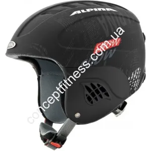 Шолом гірськолижний Alpina Carat black-red A9035-32 - фото 9605